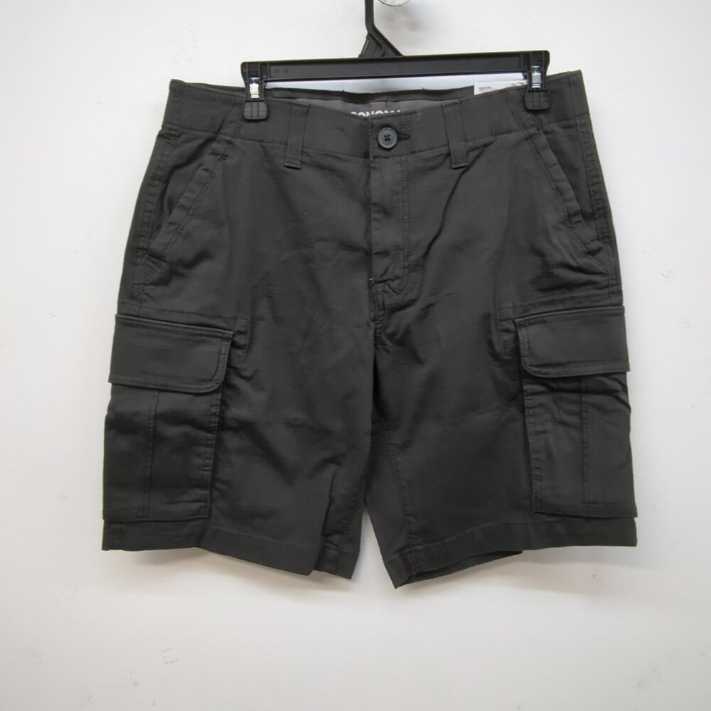 Sonoma Goods For Life 10" Flexwear Everyday Ripstop Men's Cargo Shorts 31 Black
